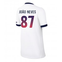 Paris Saint-Germain Joao Neves #87 Vieraspaita Naiset 2026-27 Lyhythihainen